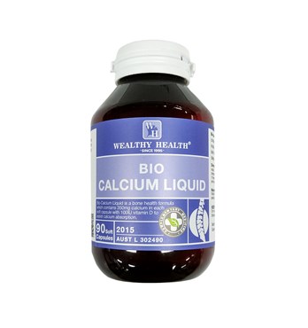 Wealthy Health Bio-Calcium Liquid soft capsules Image