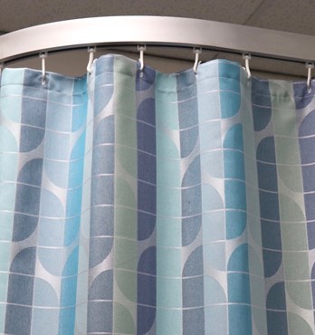 ECLIPSE TEAL CUBICLE CURTAINS Image