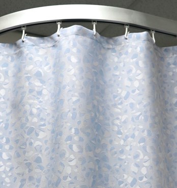 TRANQUILLITY AZURE CUBICLE CURTAINS Image