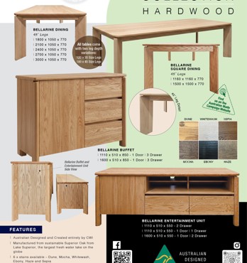 Bellarine - SO timber collection (independent furniture stores) Image