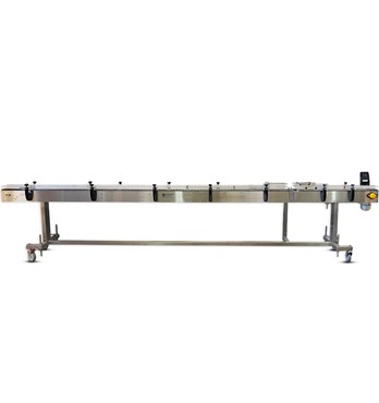 PSC-6-4.8 - 4.8m Stainless Steel Slat Conveyor Image