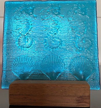 Handmade Glass Seahorse Image