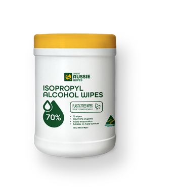 GREAT AUSSIE WIPES Isopropyl Alcohol Wipes Image