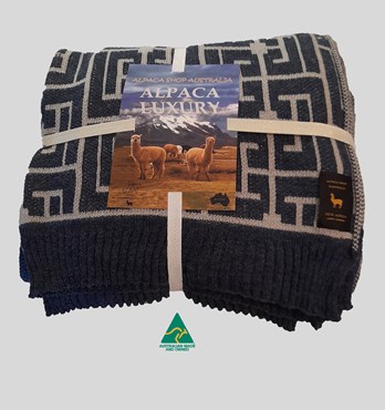 Australian Alpaca Blanket European Design Image