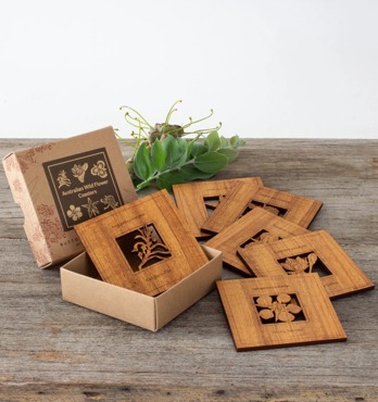 Australian Wildflower Coasters Image