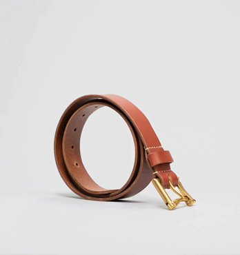 Union Fireman's Leather Belt Image