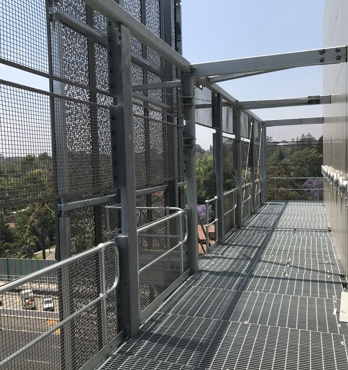 Fabricated Grating Image