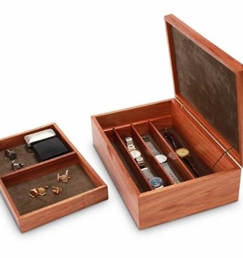 Tamar Blackwood Watch and Cufflink Box Image