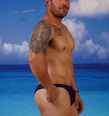 Male Brazilian 3/4 Bum Briefs Image