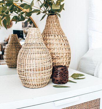 Banksia Tea Light Holder - Set Hollow Image