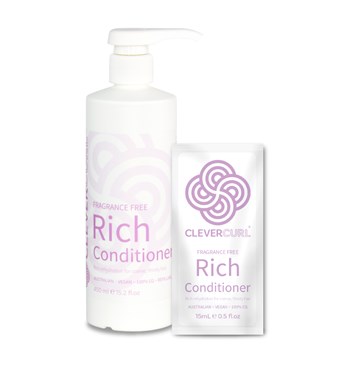 Clever Curl Fragrance Free Rich Conditioner Image