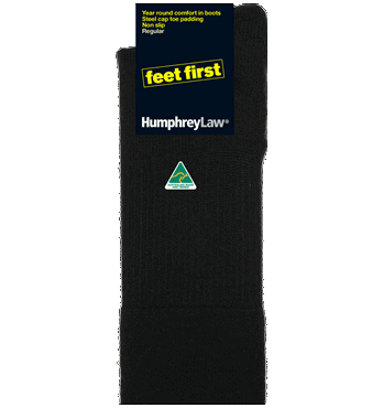Steel Capped Boot “Feet First” Socks Image