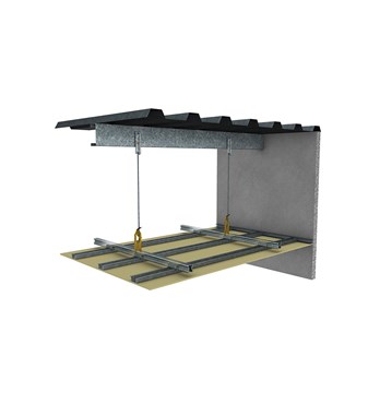 KEY-LOCK® Concealed Suspended Ceiling System Image