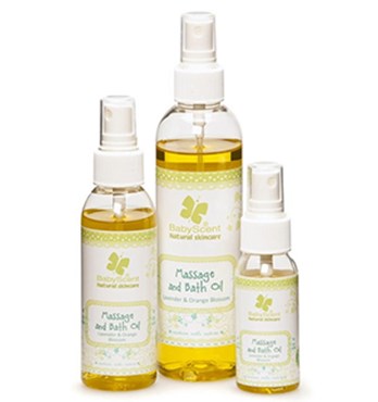 BabyScent Massage & Bath Oil Image