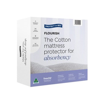 Flourish Cotton Terry Mattress & Pillow Protectors 