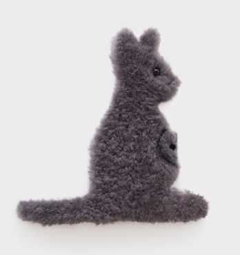 Ugg Australia® Sheepskin Flat Toy - Kangaroo Large Image