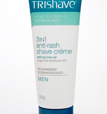 TriShave 3in1 Anti Rash Creme for Men 100g Image