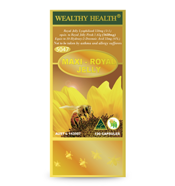 Wealthy Health Maxi Royal Jelly Image