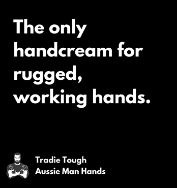 Aussie Man Hands Tradie Tough Hand Cream Image