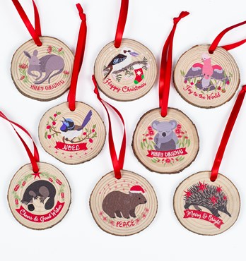 Australian Animals Christmas Ornaments Image