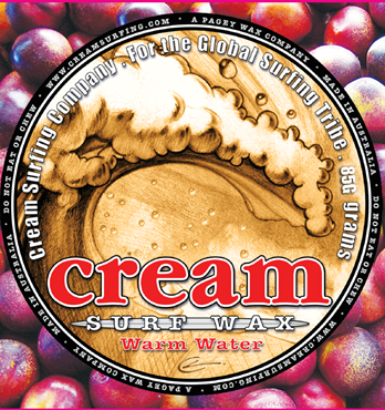Cream Surfing Wax Image