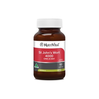 NutriVital St Johns Wort 4000 One A Day Capsule
