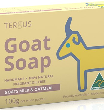 Tergus Goat Soap----Goats milk & Oatmeal  Image