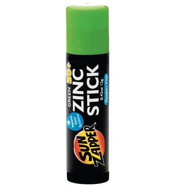Sun Zapper Zinc Stick SPF 50+ Green - Sunscreen Image
