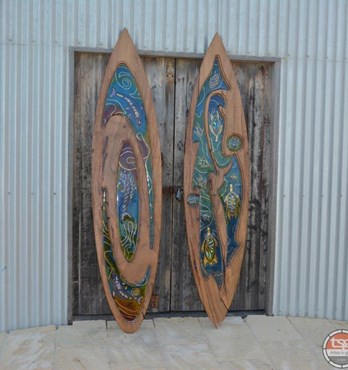 Aboriginal Fused Art Glass Gifts Image