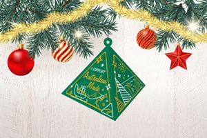 Have yourself an Aussie Made Christmas Ornament!